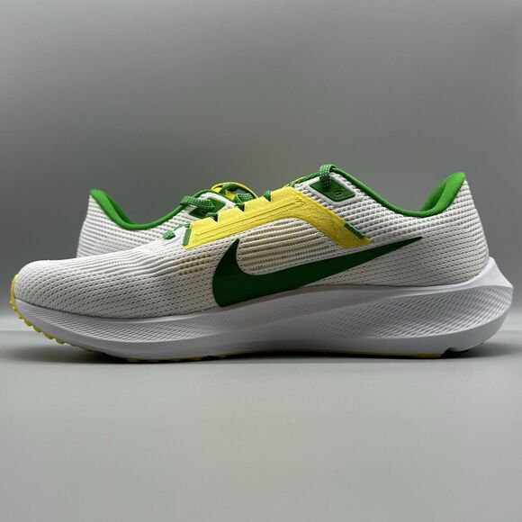 Nike Air Zoom Pegasus 40 Oregon Ducks PE Men's Running Shoes Size 8.5 DZ5979-100 - Picture 6 of 10
